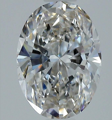 3.7 carat H-VS1 Natūralus Oval Deimantas (1)