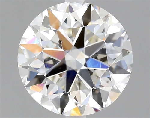 2.01 carat I-SI1 Very Good cut Natūralus Round Deimantas (1)