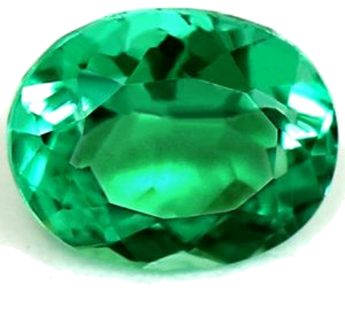 0.24 carat GREEN Oval Smaragdas (1)