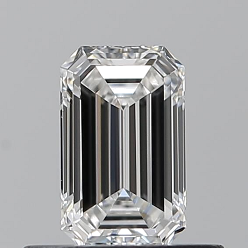 0.5 carat F-VVS2 Natūralus Emerald Deimantas (1)