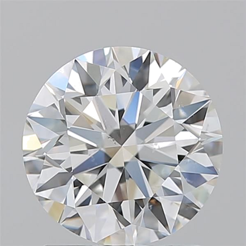 1.7 carat G-SI1 Excellent cut Natūralus Round Deimantas (1)