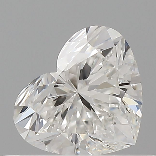 0.5 carat G-VVS1 Natūralus Heart Deimantas (1)