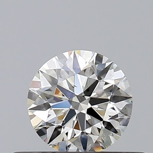 0.37 carat J-SI2 Excellent cut Natūralus Round Deimantas (1)