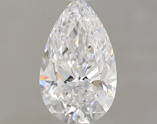 0.91 carat D-VVS1 Natūralus Pear Deimantas (1)