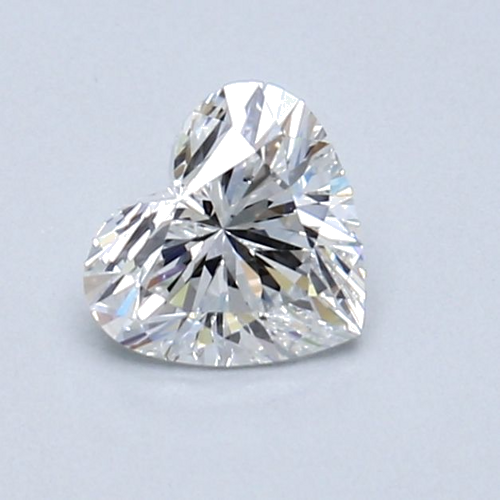 0.61 carat E-SI1 Natūralus Heart Deimantas (1)