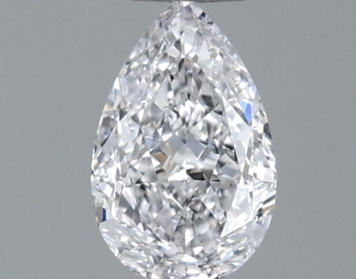 0.51 carat E-VS2 Natūralus Pear Deimantas (1)