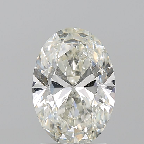 2.01 carat J-SI2 Natūralus Oval Deimantas (1)