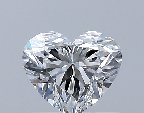 0.55 carat E-VS2 Natūralus Heart Deimantas (1)