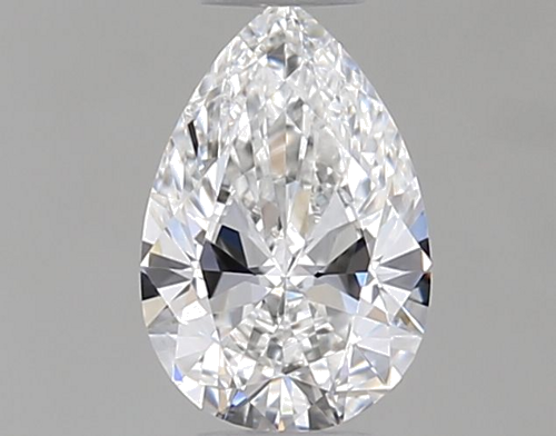 0.34 carat E-VVS2 Natūralus Pear Deimantas (1)