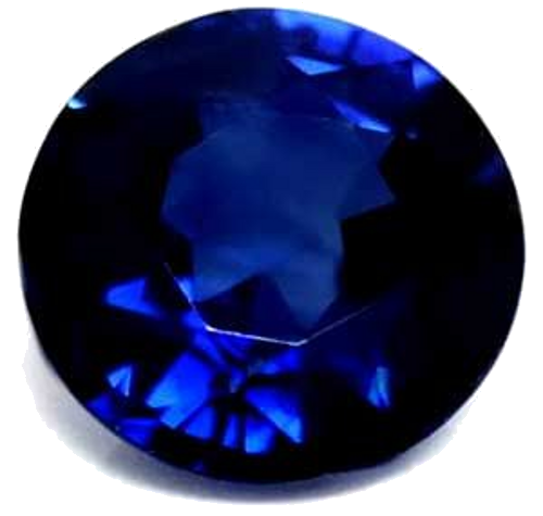 0.93 carat BLUE Round Safyras (1)