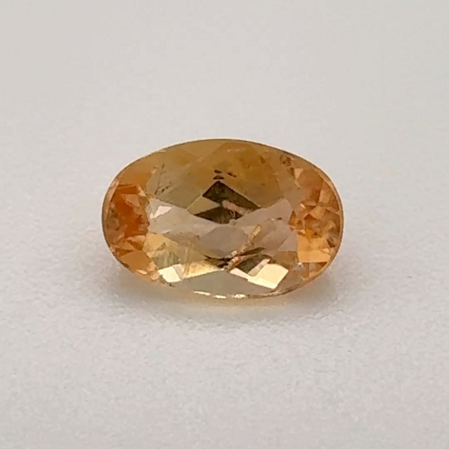 0.695 carat ORANGE Oval Topaz (1)