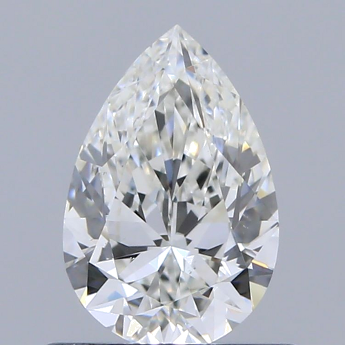 0.61 carat H-VS1 Natūralus Pear Deimantas (1)