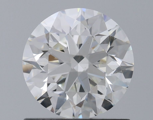 0.9 carat I-VS2 Excellent cut Natūralus Round Deimantas (1)