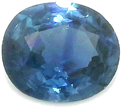 0.41 carat BLUE Oval Safyras (1)