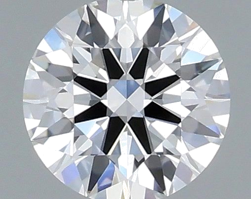 0.51 carat F-VVS1 Excellent cut Natūralus Round Deimantas (1)