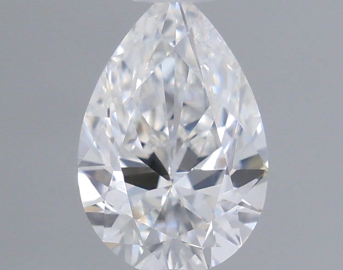0.3 carat E-VVS2 Natūralus Pear Deimantas (1)