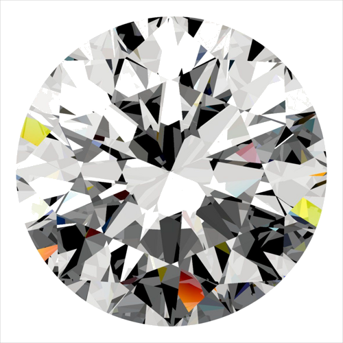 0.3 carat E-VS1 Excellent cut Natūralus Round Deimantas (1)