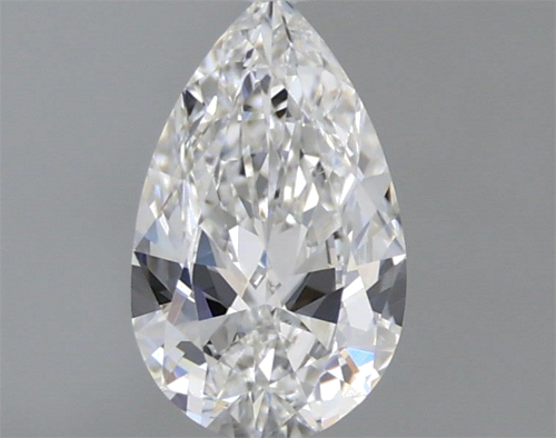 0.5 carat E-VS2 Natūralus Pear Deimantas (1)