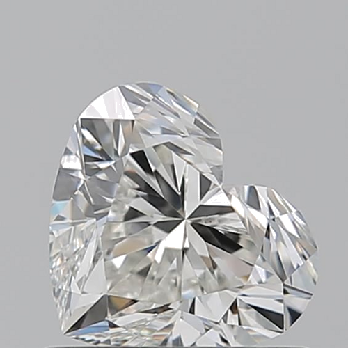 0.74 carat H-VS1 Natūralus Heart Deimantas (1)