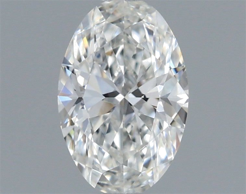 0.52 carat F-VS2 Natūralus Oval Deimantas (1)