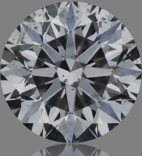 0.51 carat E-SI2 Very Good cut Natūralus Round Deimantas (1)