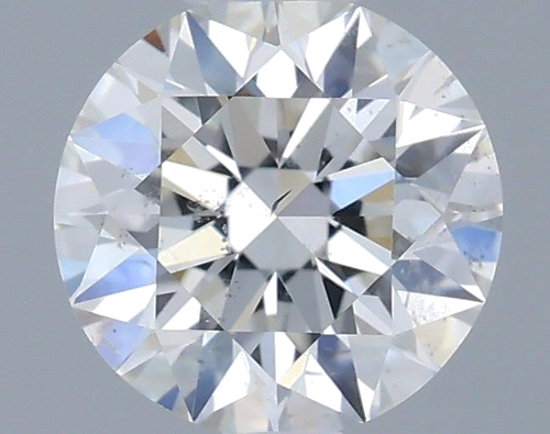 0.5 carat F-SI2 Excellent cut Natūralus Round Deimantas (1)