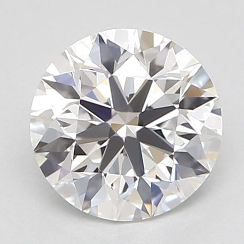 0.53 carat D-VVS2 Excellent cut Natūralus Round Deimantas (1)
