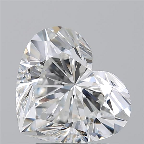 3.24 carat G-SI1 Natūralus Heart Deimantas (1)