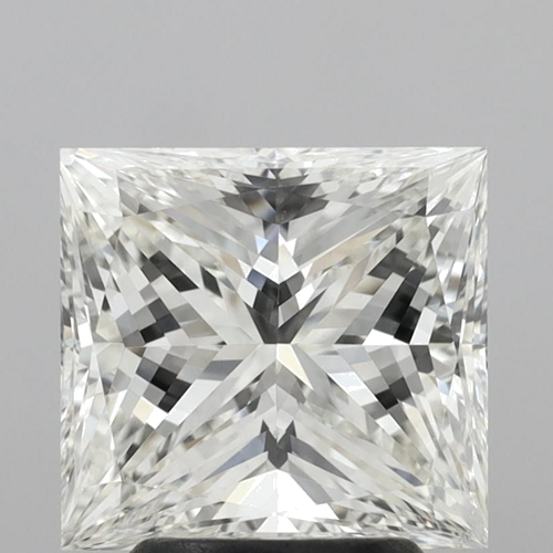 3.0 carat J-SI1 Natūralus Princess Deimantas (1)