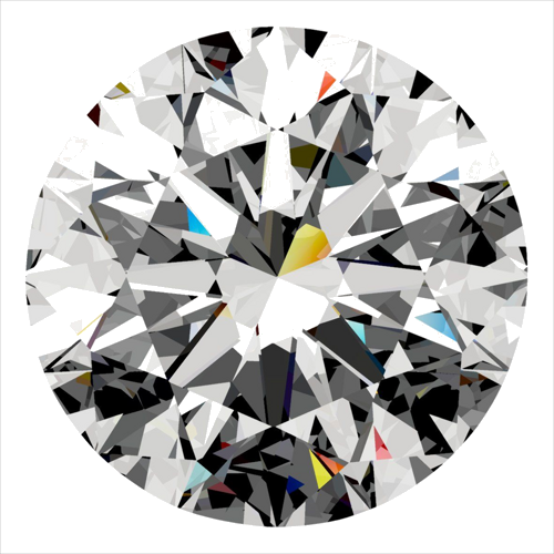 0.3 carat G-SI1 Very Good cut Natūralus Round Deimantas (1)