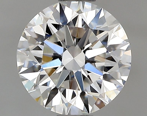 0.85 carat F-VVS1 Excellent cut Natūralus Round Deimantas (1)