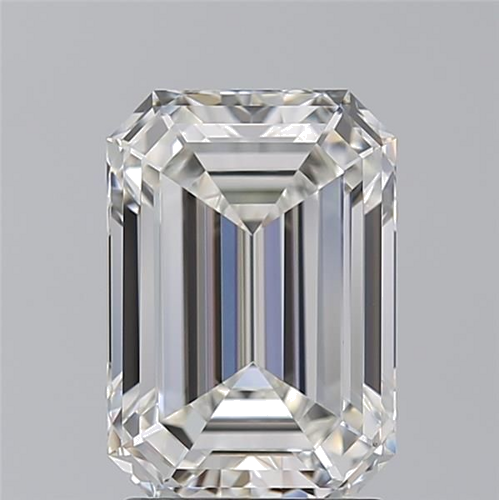 2.5 carat G-VVS2 Natūralus Emerald Deimantas (1)