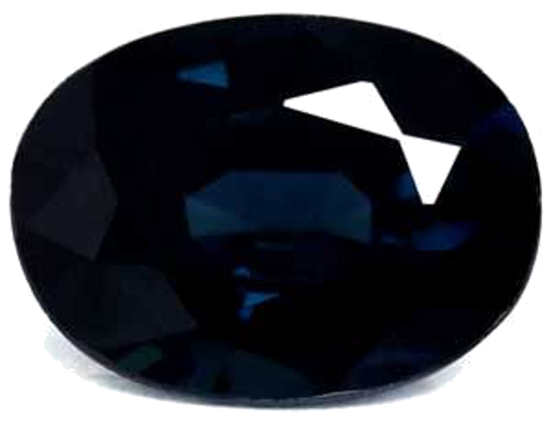 0.82 carat BLUE Oval Safyras (1)