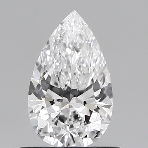 0.56 carat D-VS1 Natūralus Pear Deimantas (1)