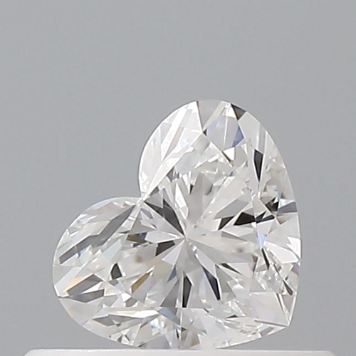 0.34 carat E-VVS1 Natūralus Heart Deimantas (1)