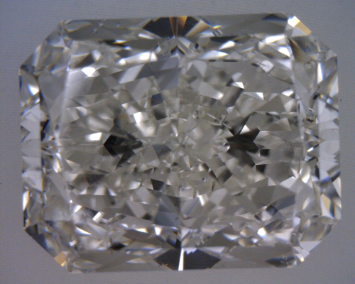 5.01 carat J-SI2 Natūralus Radiant Deimantas (1)