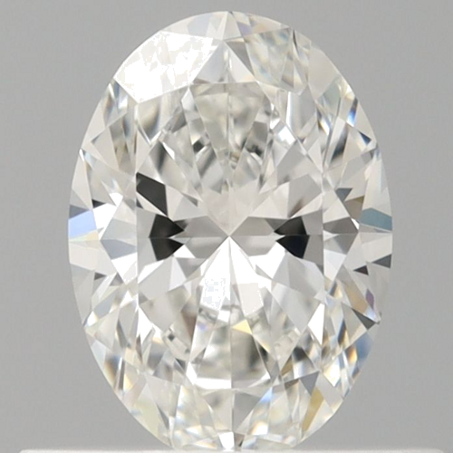 0.5 carat F-VVS1 Natūralus Oval Deimantas (1)