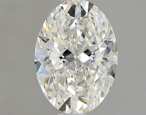 1.01 carat H-SI1 Natūralus Oval Deimantas (1)
