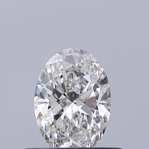 0.4 carat F-VVS1 Natūralus Oval Deimantas (1)