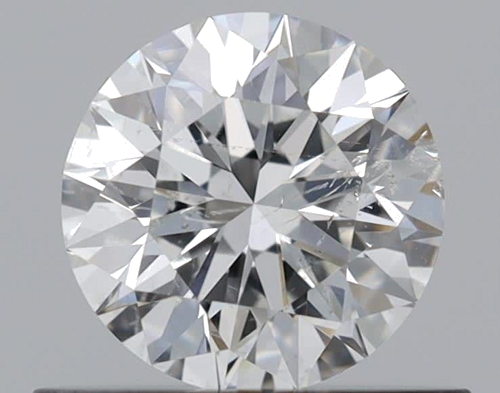 0.52 carat F-SI2 Excellent cut Natūralus Round Deimantas (1)