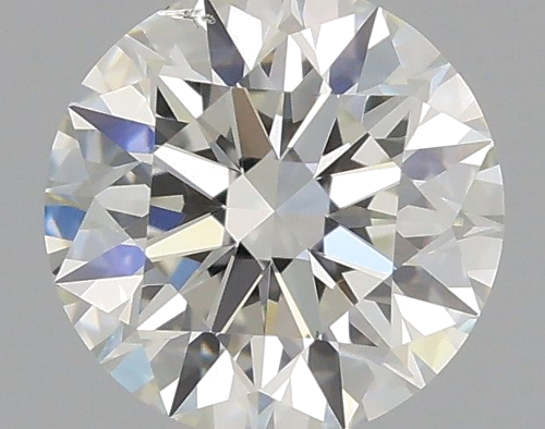 0.64 carat H-SI1 Excellent cut Natūralus Round Deimantas (1)