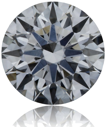 0.56 carat E-VS1 Excellent cut Natūralus Round Deimantas (1)