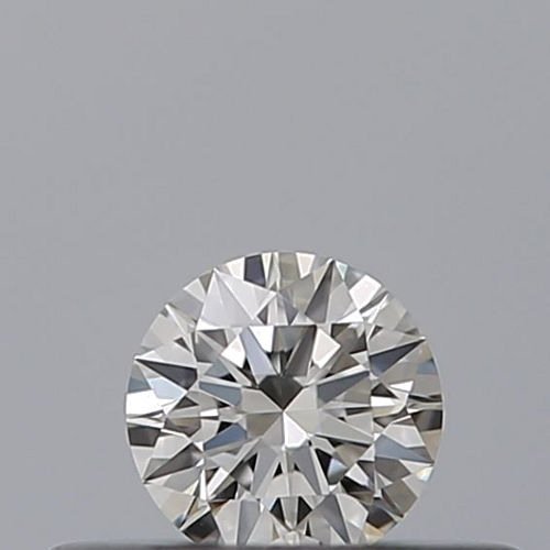 0.18 carat F-VVS2 Excellent cut Natūralus Round Deimantas (1)