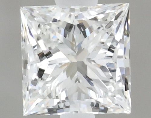 0.29 carat F-VVS1 Natūralus Princess Deimantas (1)