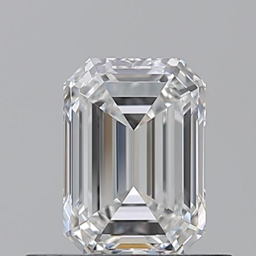 0.61 carat F-VVS2 Natūralus Emerald Deimantas (1)