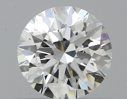 0.52 carat G-SI2 Excellent cut Natūralus Round Deimantas (1)