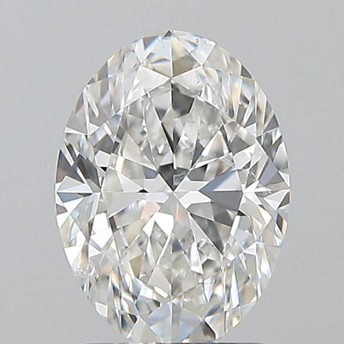 1.7 carat G-SI2 Natūralus Oval Deimantas (1)