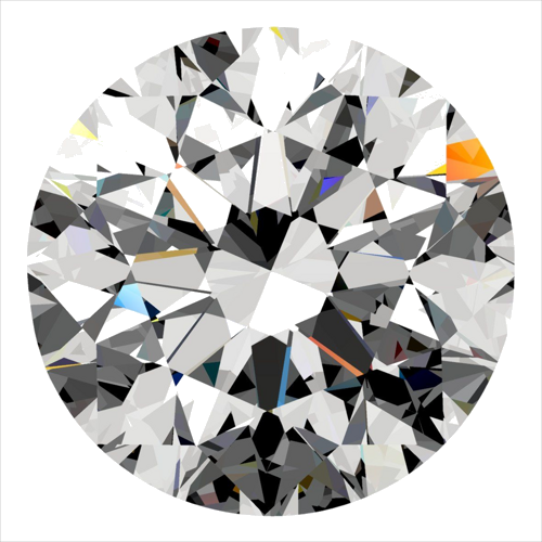 0.3 carat I-VS2 Very Good cut Natūralus Round Deimantas (1)