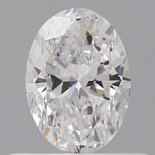 0.43 carat E-VVS1 Natūralus Oval Deimantas (1)