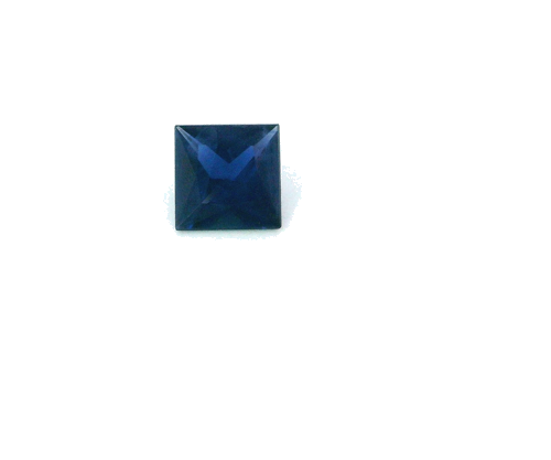 0.34 carat BLUE Square Safyras (1)